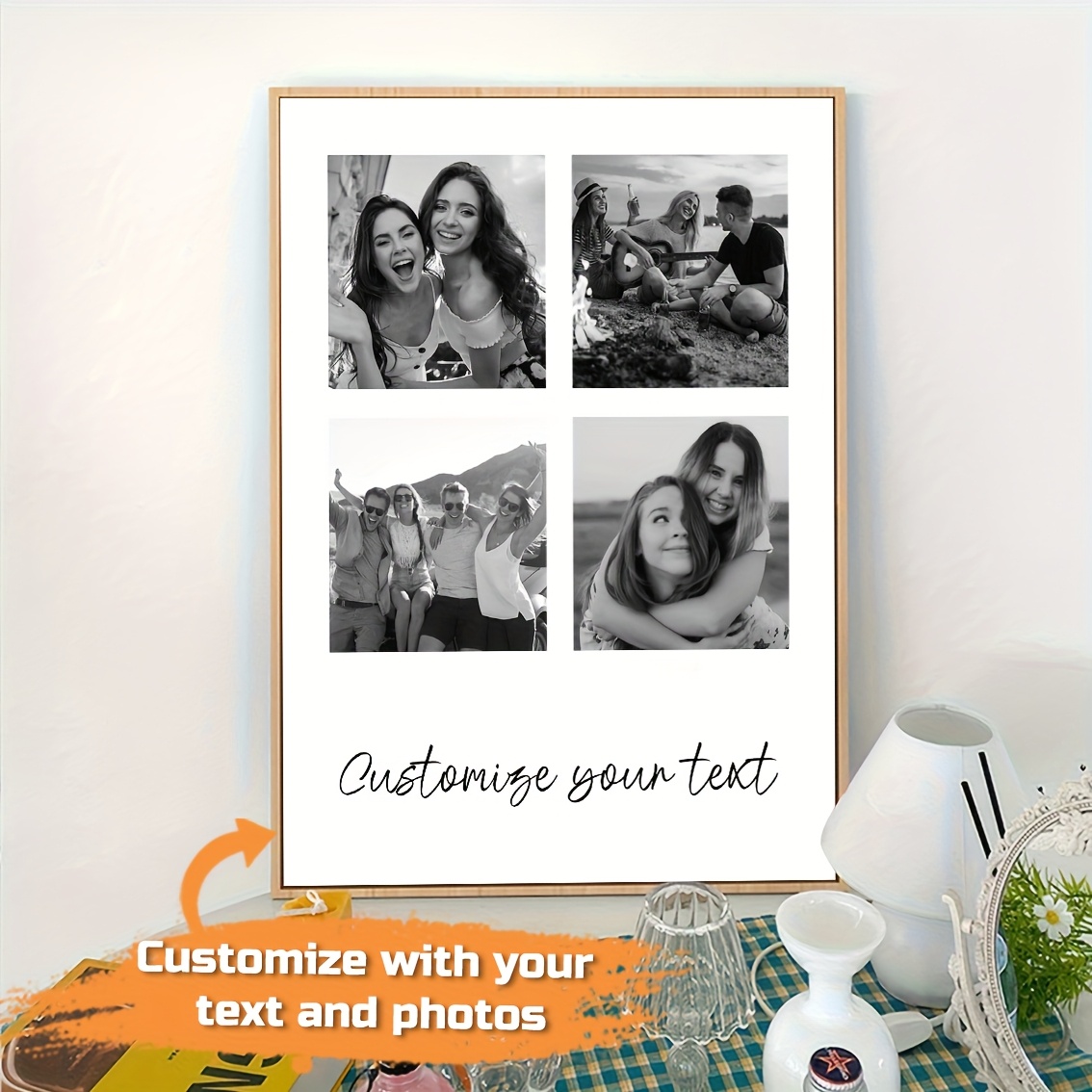 Home Decor Theme - Customize Canvas Posters For Family, Friends,