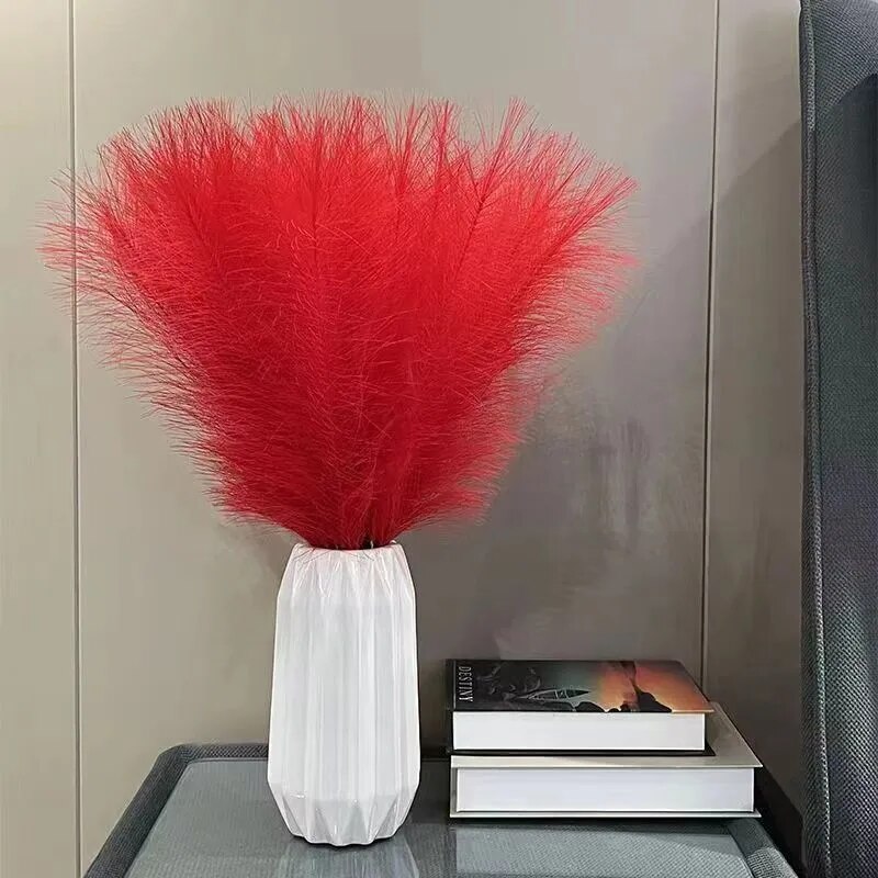 10PCS Artificial Pompous Grass - Pampas Grass Decor recension och pris