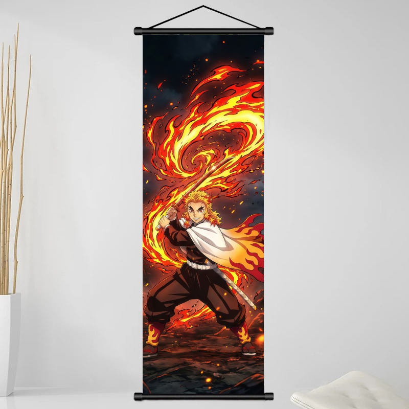 Demon Slayer Kyojuro Rengoku H - Home Decor Theme recension och pris