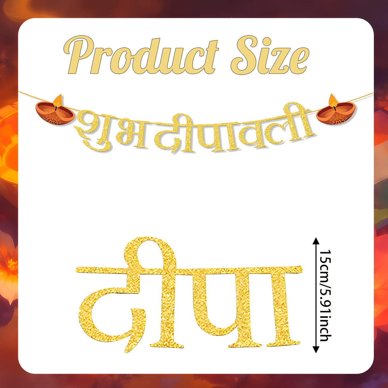 Diwali Party Decorations Happy - Home Decor Indonesia recension och pris