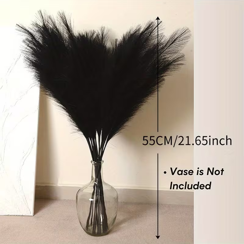 6 Pieces Artificial Pampas Gra - Pampas Grass Decor recension och pris